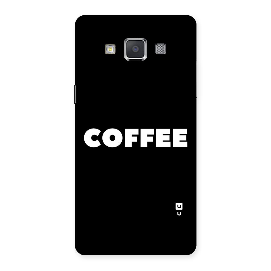 Simple Coffee Back Case for Galaxy Grand 3