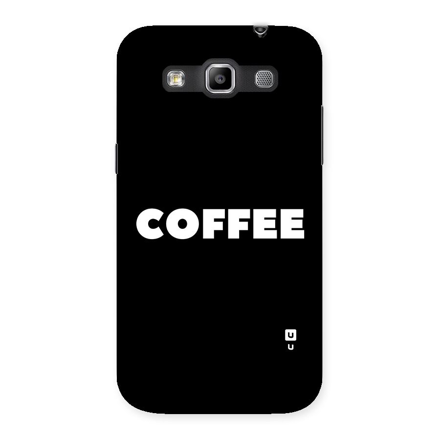 Simple Coffee Back Case for Galaxy Grand Quattro