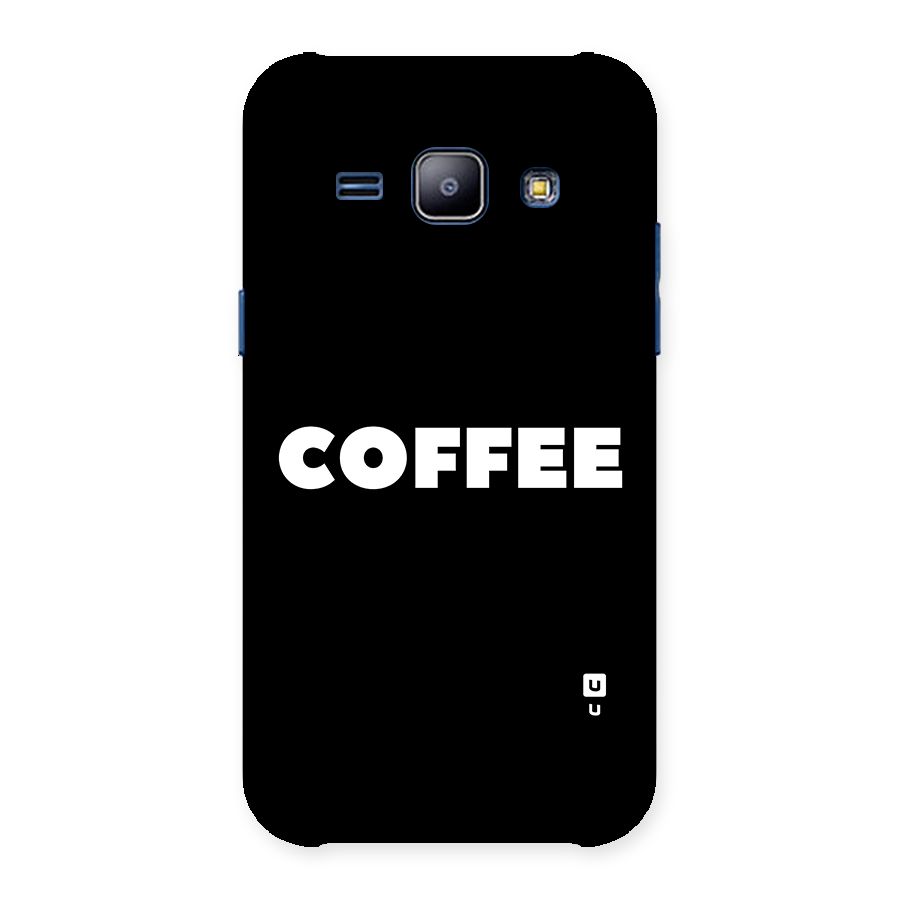 Simple Coffee Back Case for Galaxy J1