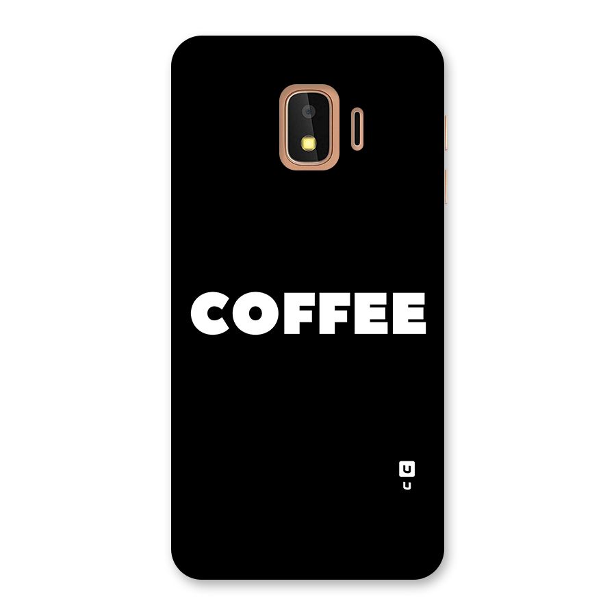 Simple Coffee Back Case for Galaxy J2 Core