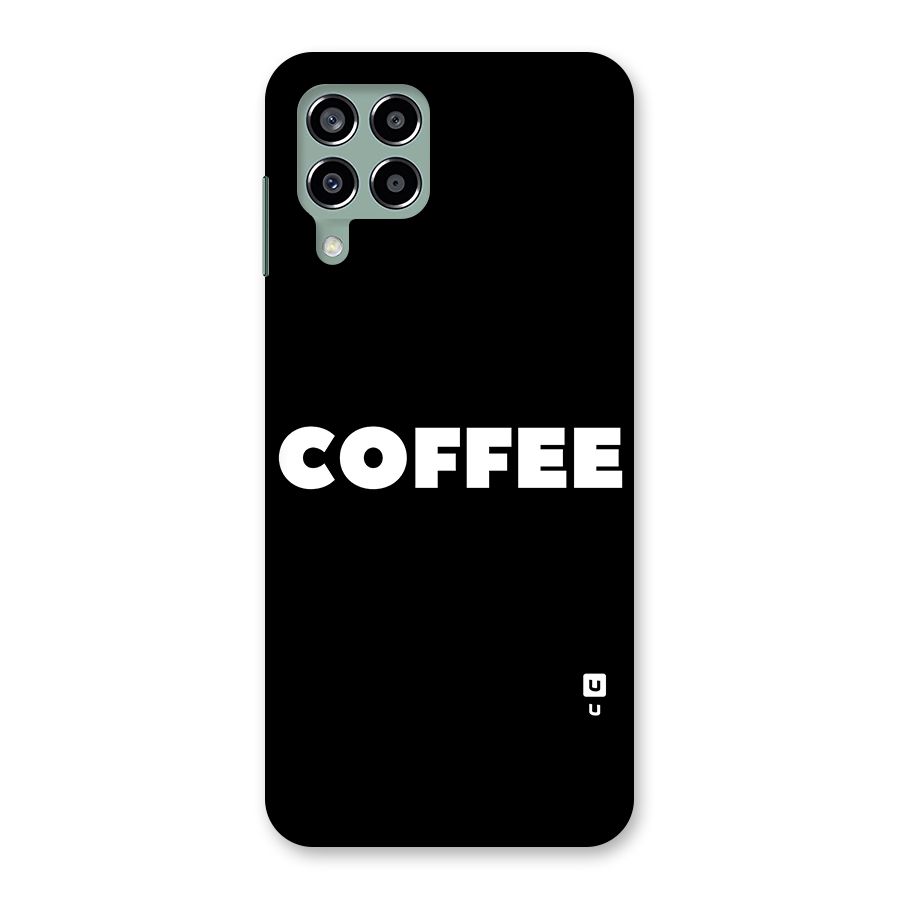 Simple Coffee Back Case for Galaxy M33