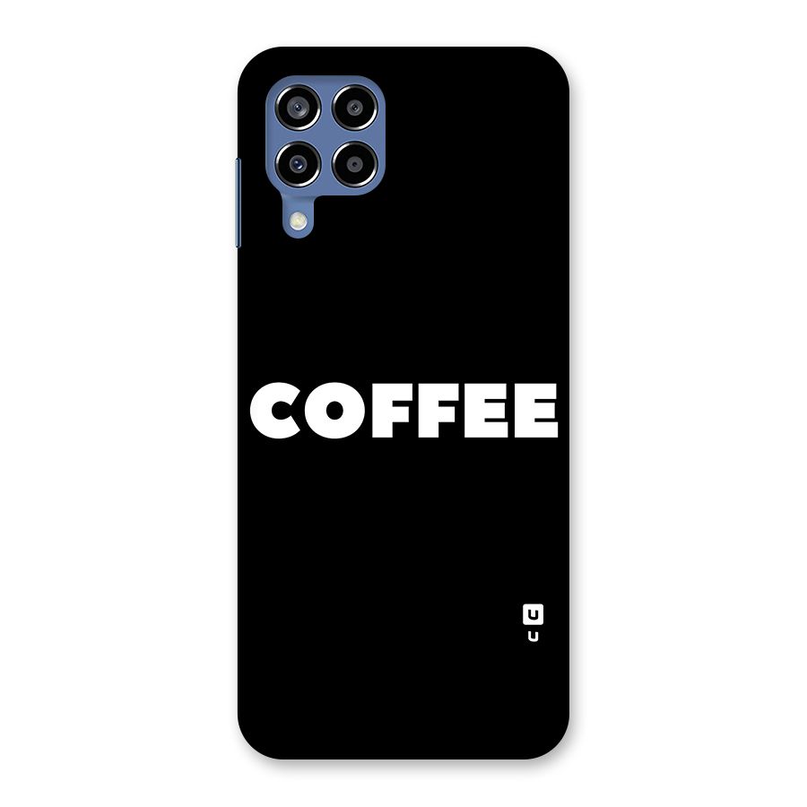 Simple Coffee Back Case for Galaxy M53 5G