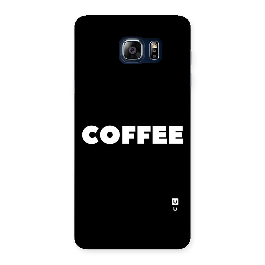 Simple Coffee Back Case for Galaxy Note 5
