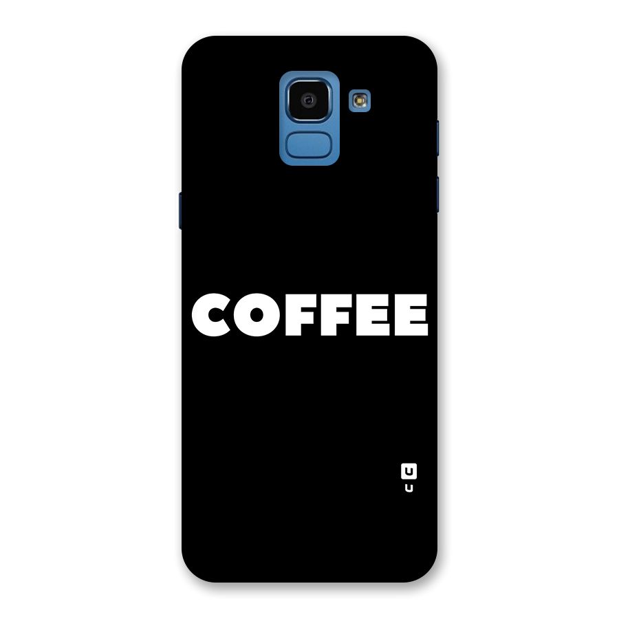 Simple Coffee Back Case for Galaxy On6
