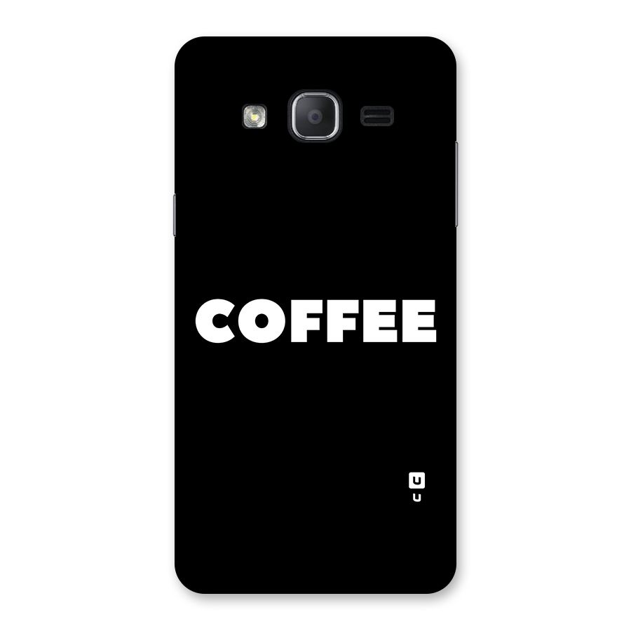 Simple Coffee Back Case for Galaxy On7 2015