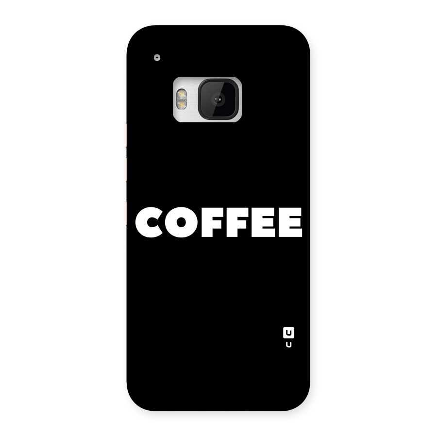 Simple Coffee Back Case for HTC One M9
