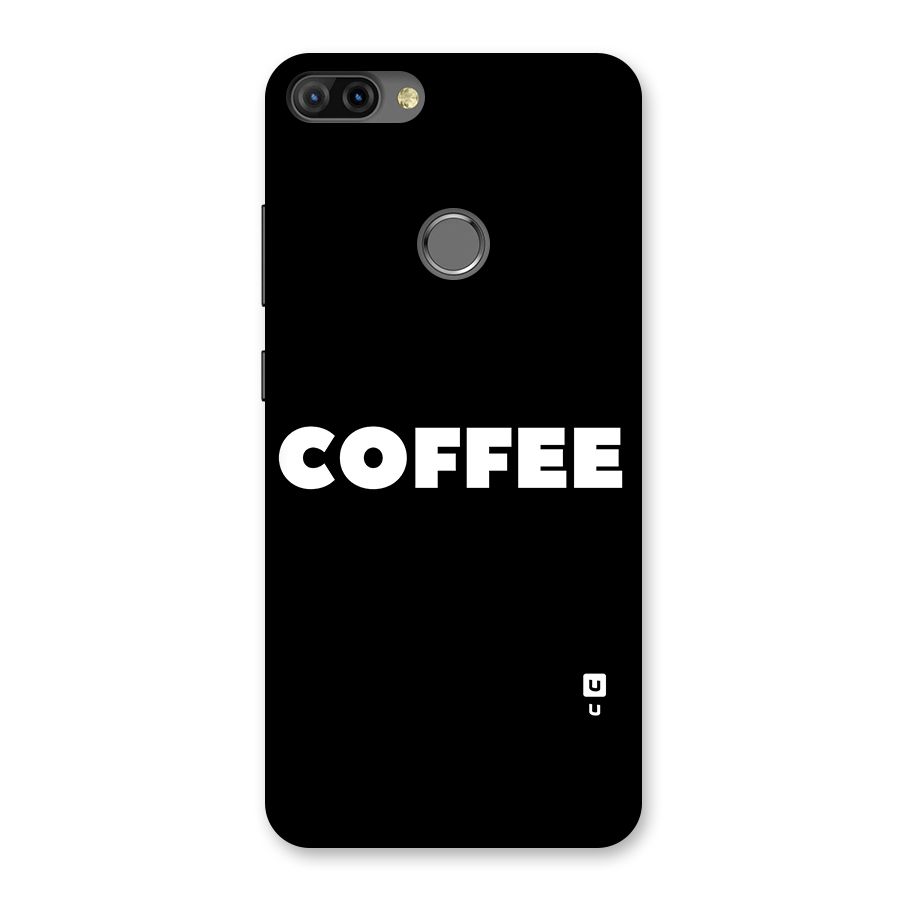 Simple Coffee Back Case for Infinix Hot 6 Pro