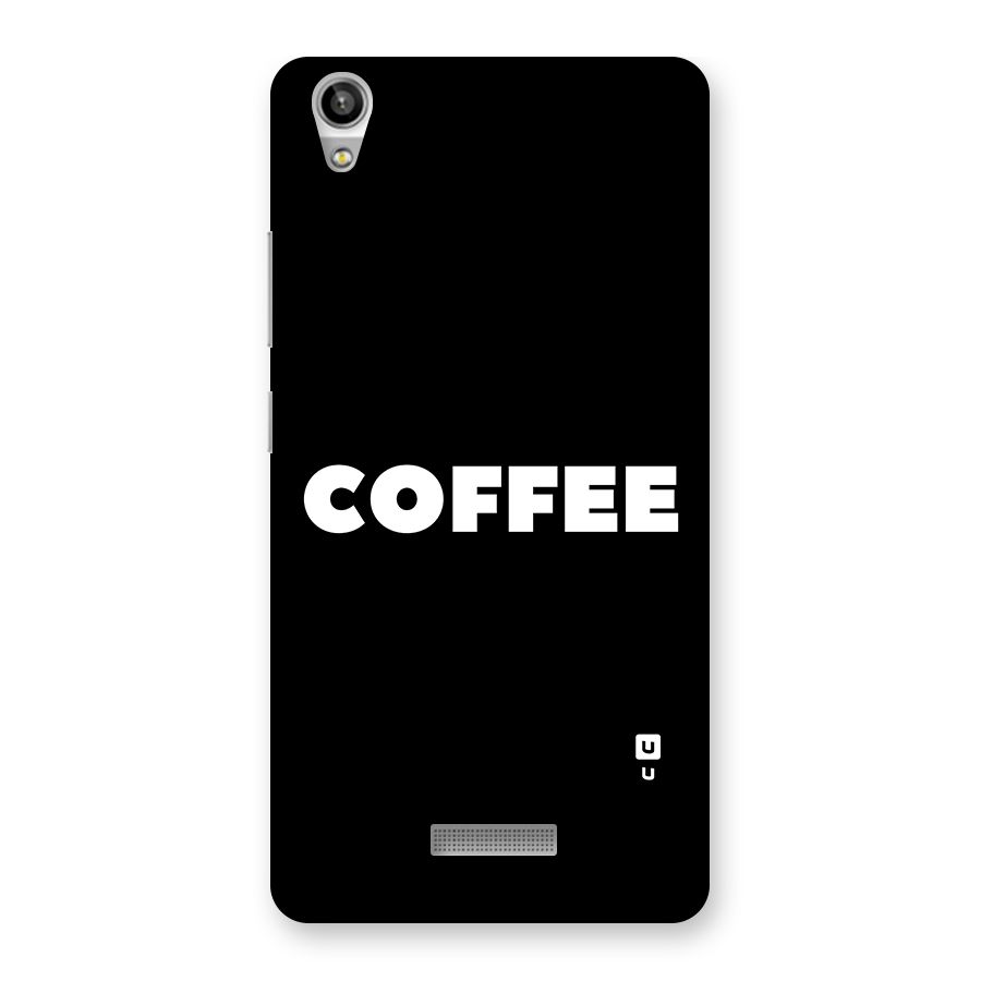 Simple Coffee Back Case for Lava-Pixel-V1