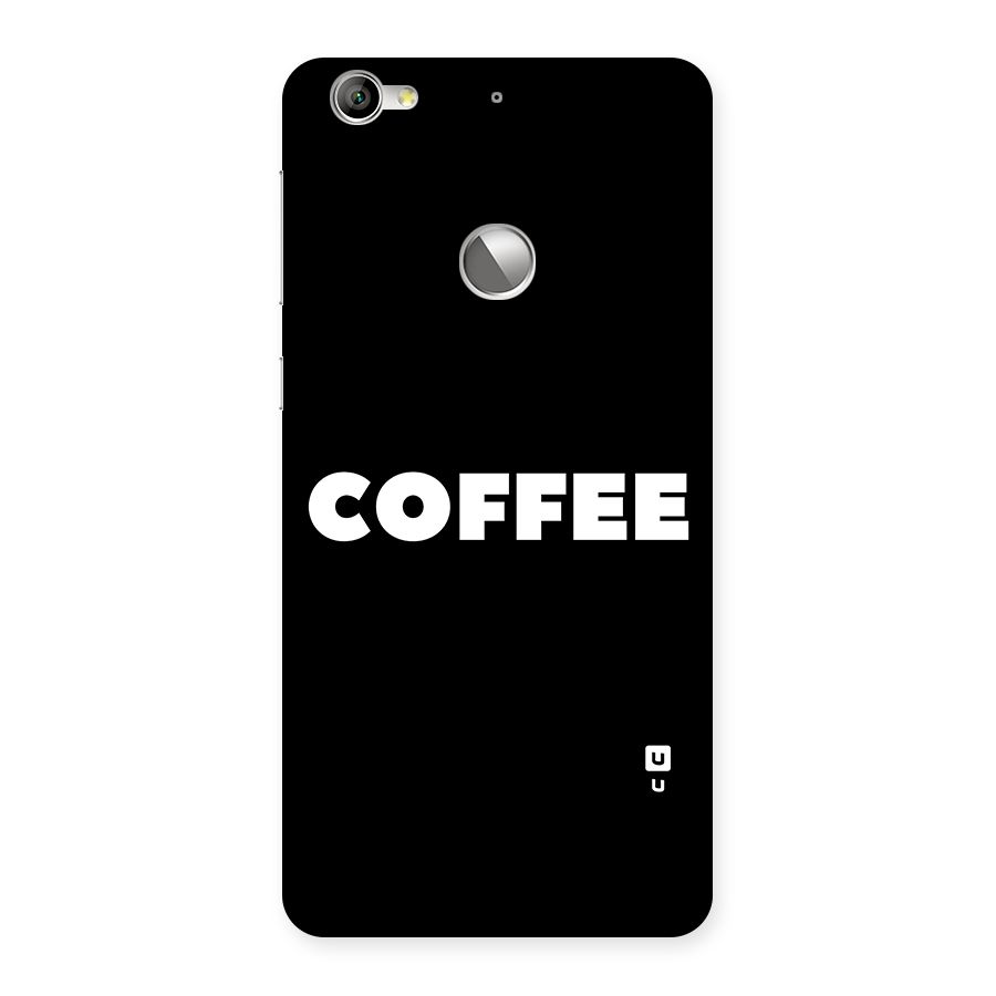 Simple Coffee Back Case for LeTV Le 1s