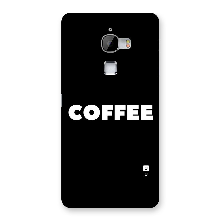 Simple Coffee Back Case for LeTv Le Max