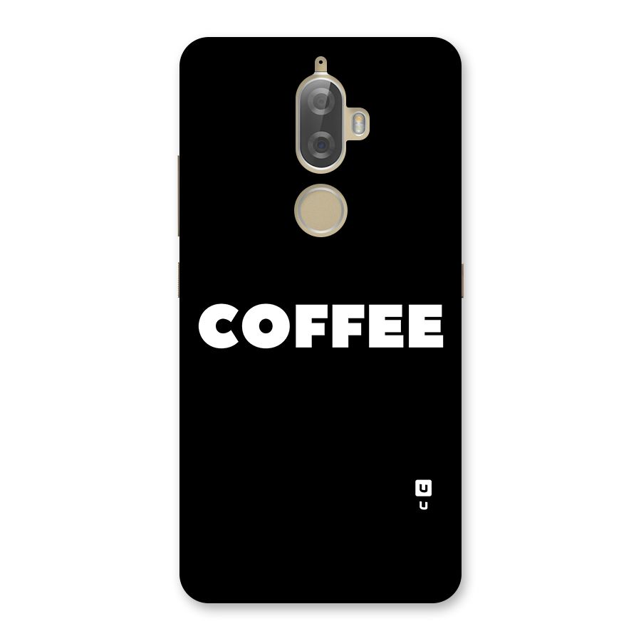 Simple Coffee Back Case for Lenovo K8 Plus
