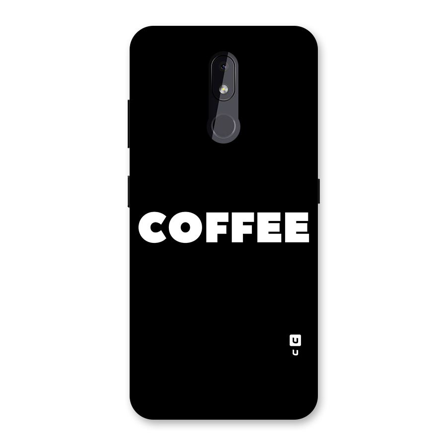 Simple Coffee Back Case for Nokia 3.2
