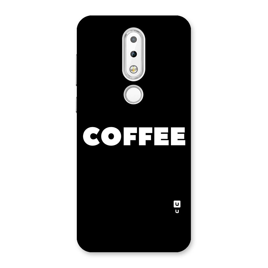 Simple Coffee Back Case for Nokia 6.1 Plus