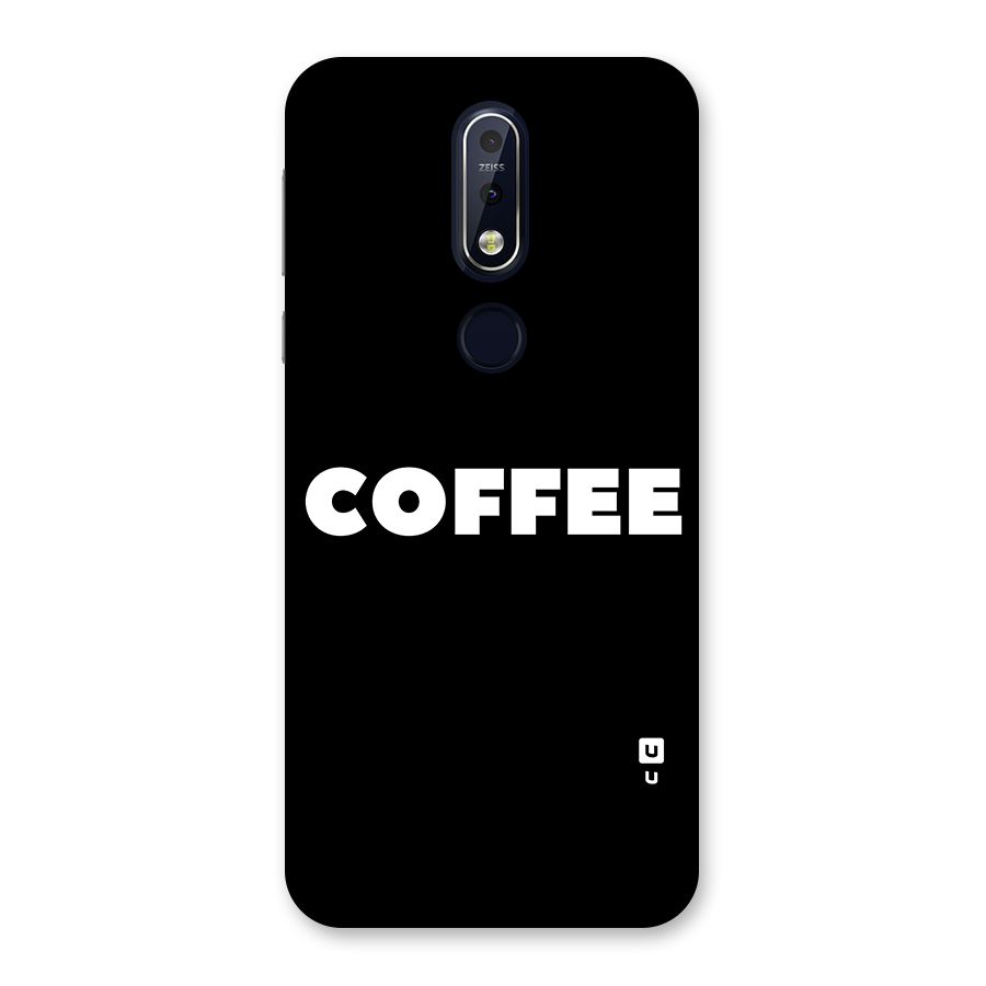 Simple Coffee Back Case for Nokia 7.1