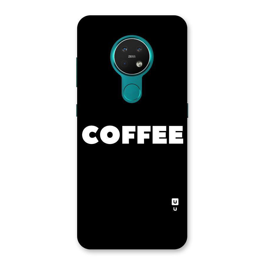 Simple Coffee Back Case for Nokia 7.2
