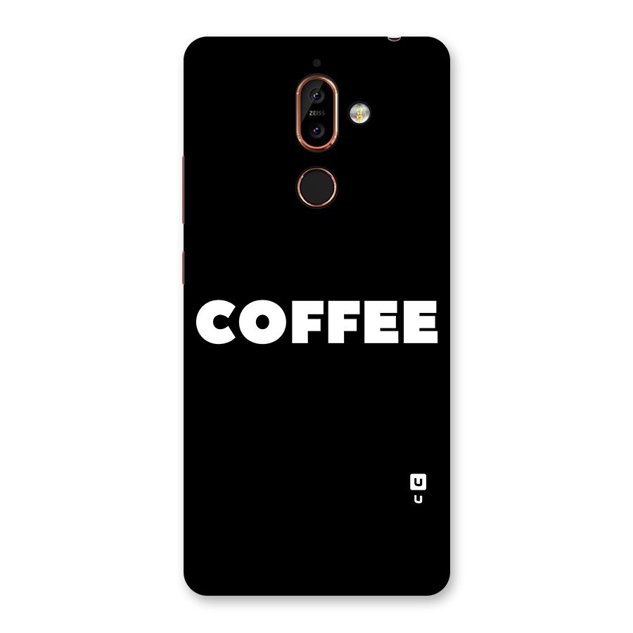 Simple Coffee Back Case for Nokia 7 Plus