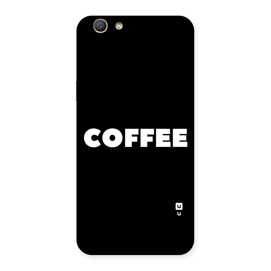 Simple Coffee Back Case for Oppo A59