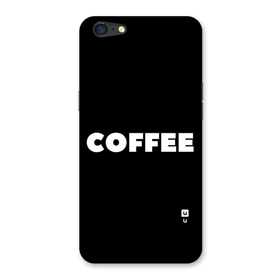 Simple Coffee Back Case for Oppo A71