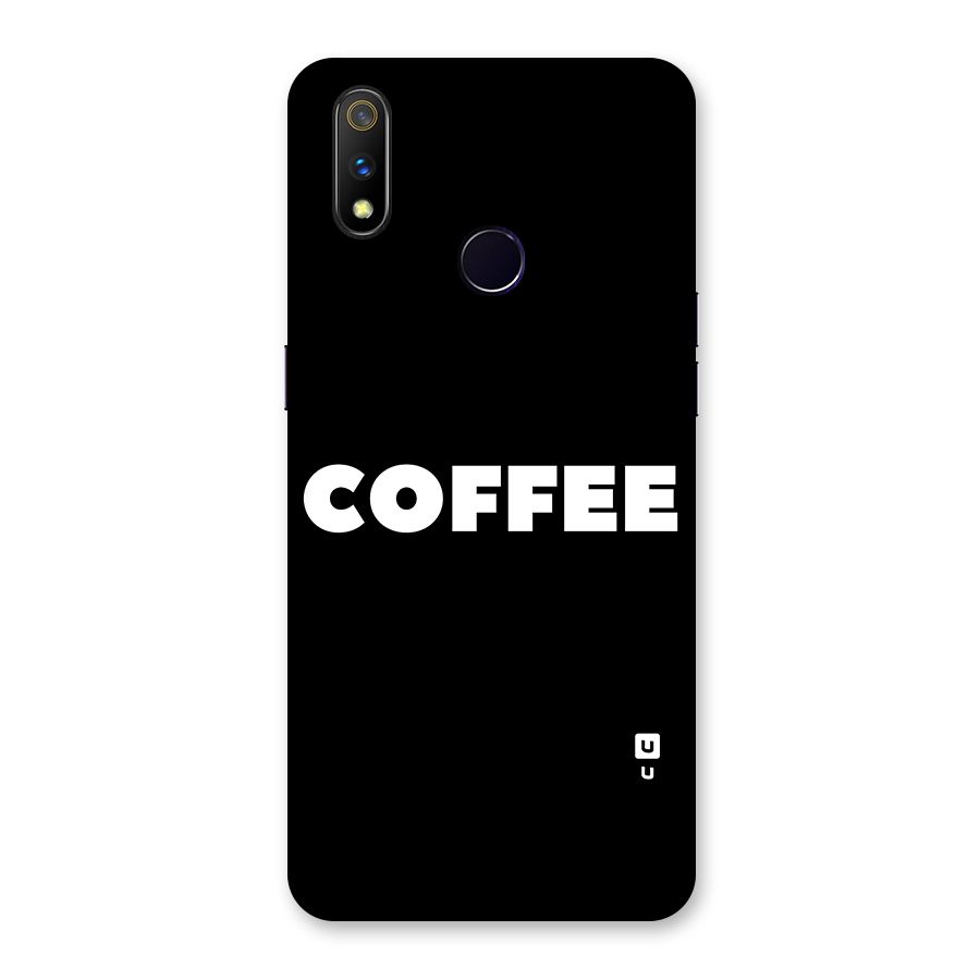 Simple Coffee Back Case for Realme 3 Pro