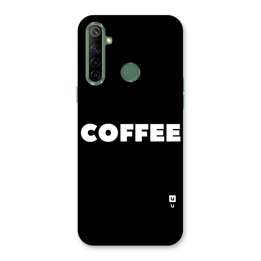 Simple Coffee Back Case for Realme Narzo 10