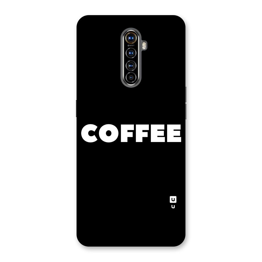Simple Coffee Back Case for Realme X2 Pro