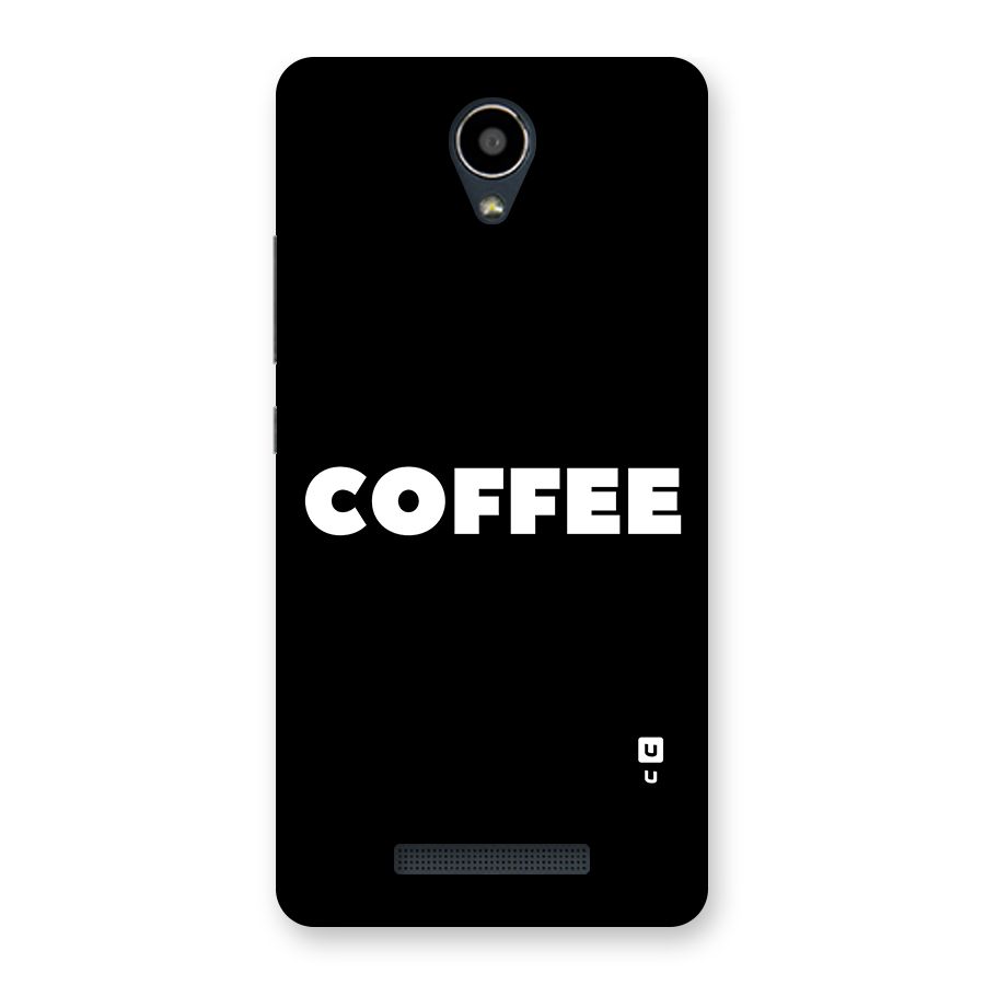 Simple Coffee Back Case for Redmi Note 2