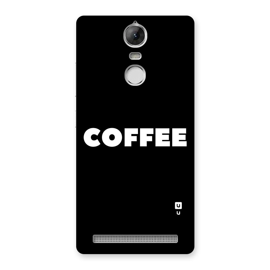 Simple Coffee Back Case for Vibe K5 Note