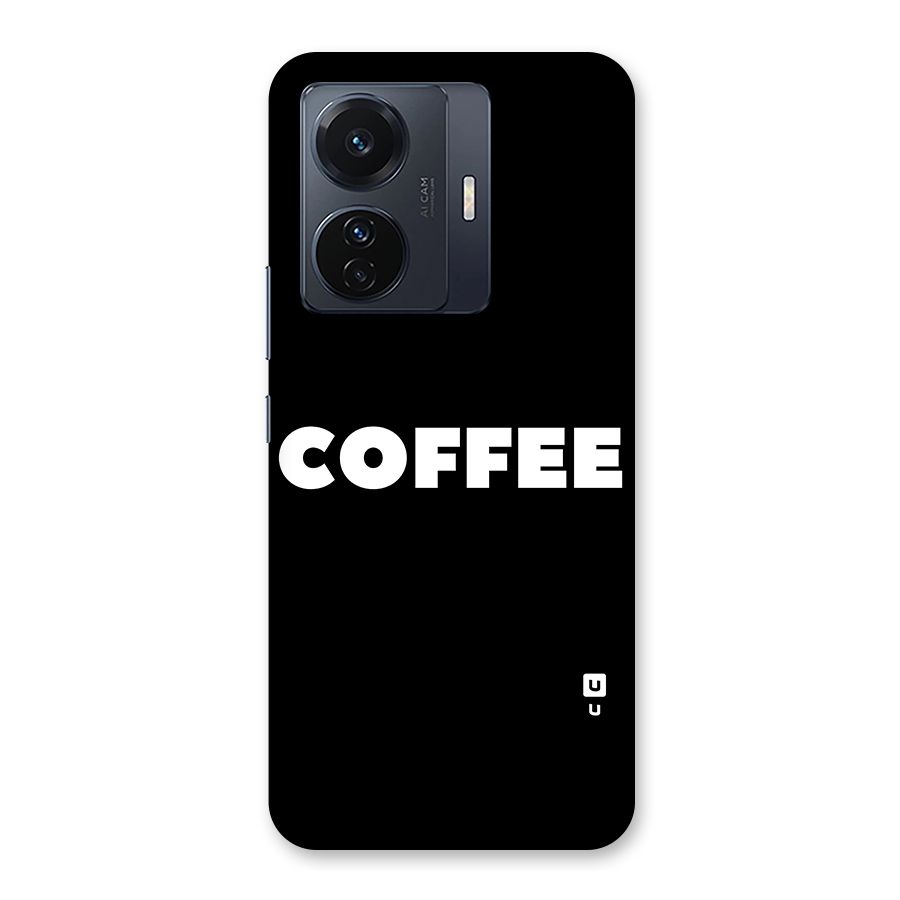 Simple Coffee Back Case for Vivo T1 Pro