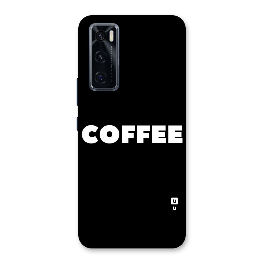 Simple Coffee Back Case for Vivo V20 SE