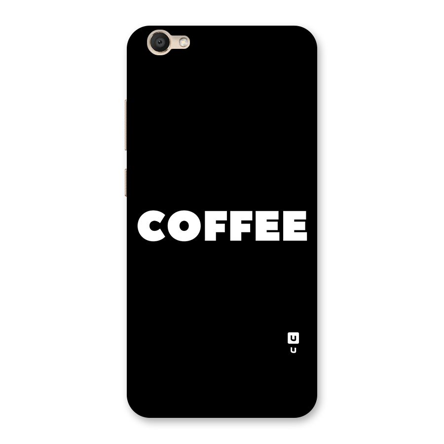 Simple Coffee Back Case for Vivo V5