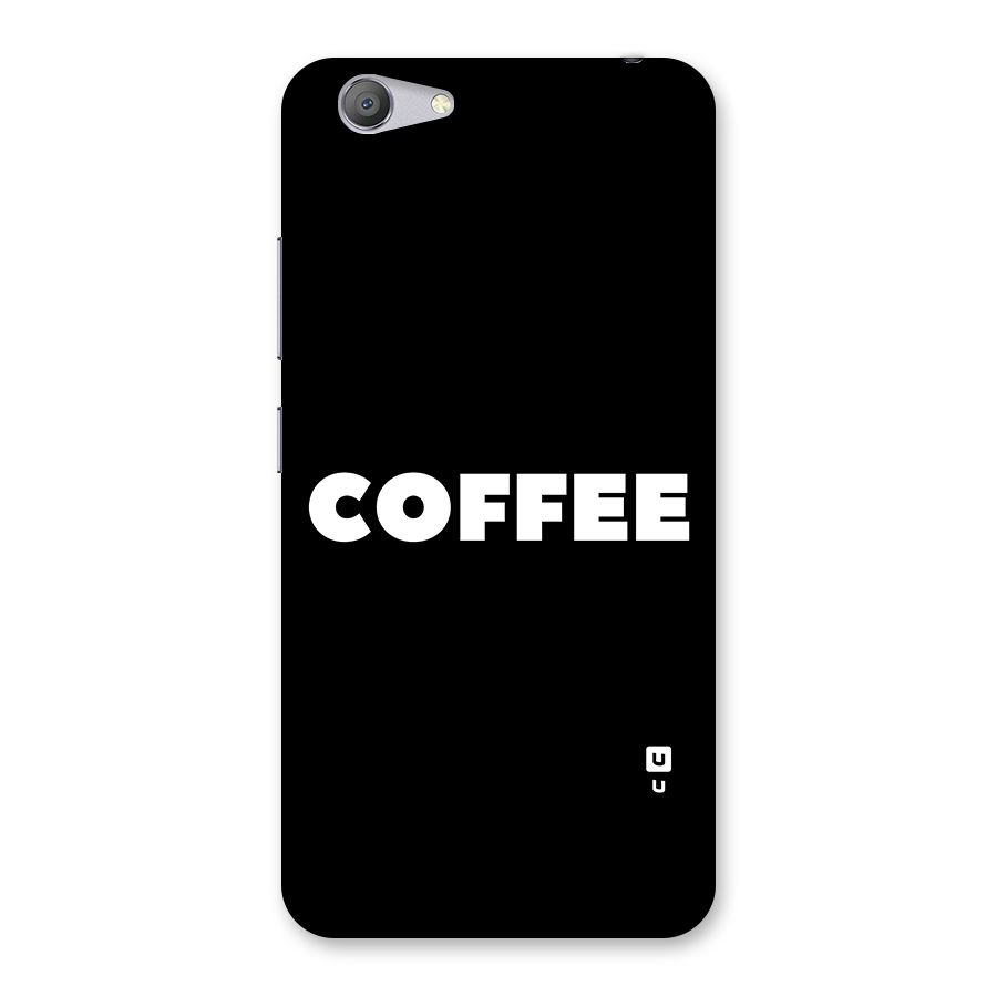 Simple Coffee Back Case for Vivo Y53