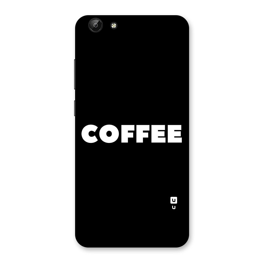 Simple Coffee Back Case for Vivo Y69