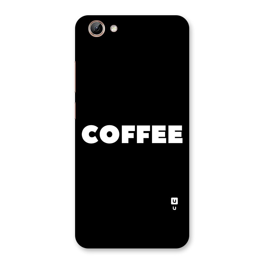 Simple Coffee Back Case for Vivo Y71