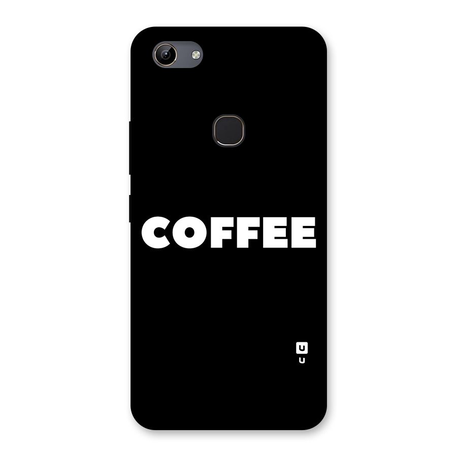 Simple Coffee Back Case for Vivo Y81
