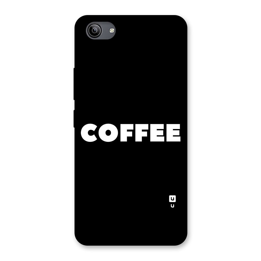 Simple Coffee Back Case for Vivo Y81i