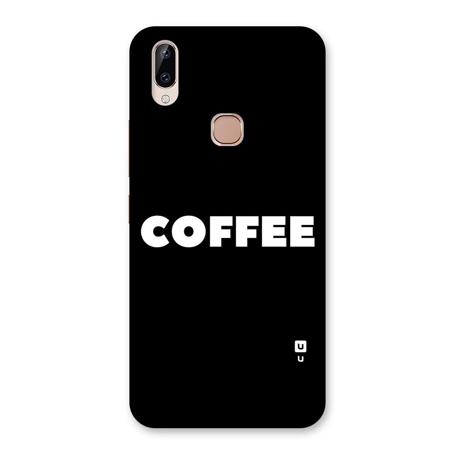 Simple Coffee Back Case for Vivo Y83 Pro