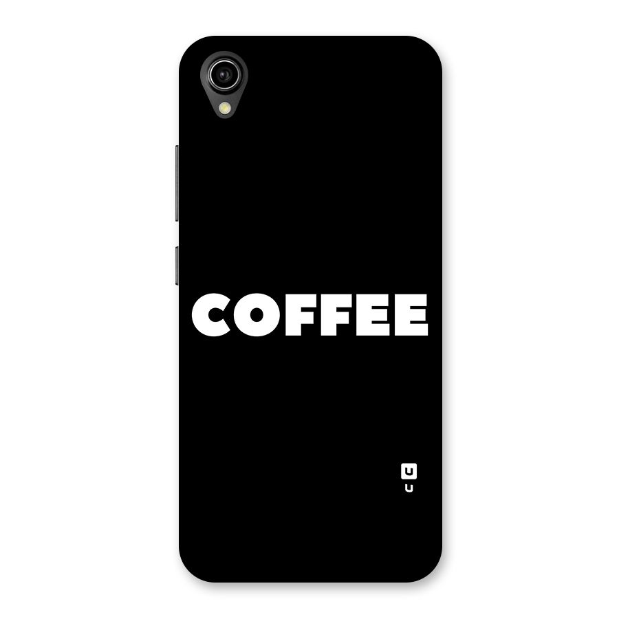 Simple Coffee Back Case for Vivo Y90