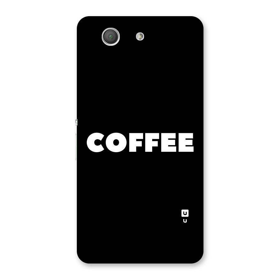 Simple Coffee Back Case for Xperia Z3 Compact