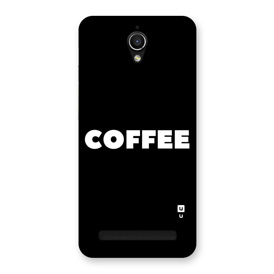Simple Coffee Back Case for Zenfone Go