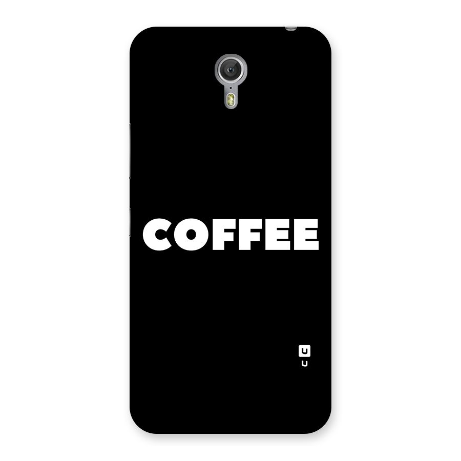 Simple Coffee Back Case for Zuk Z1
