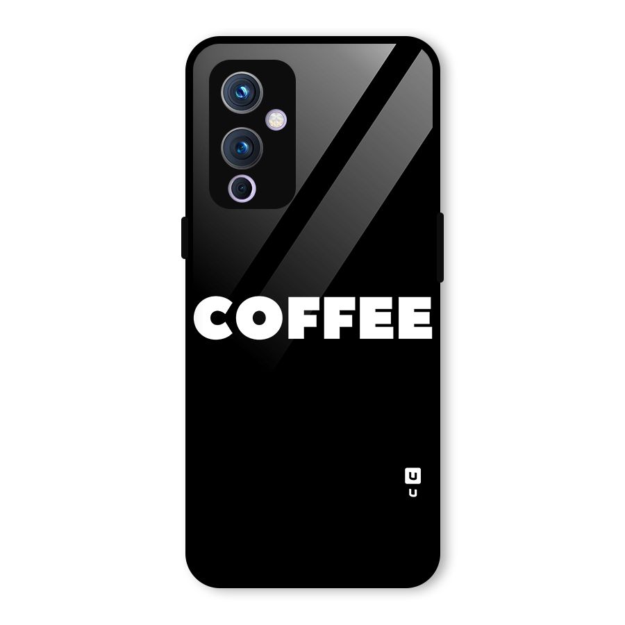 Simple Coffee Glass Back Case for OnePlus 9