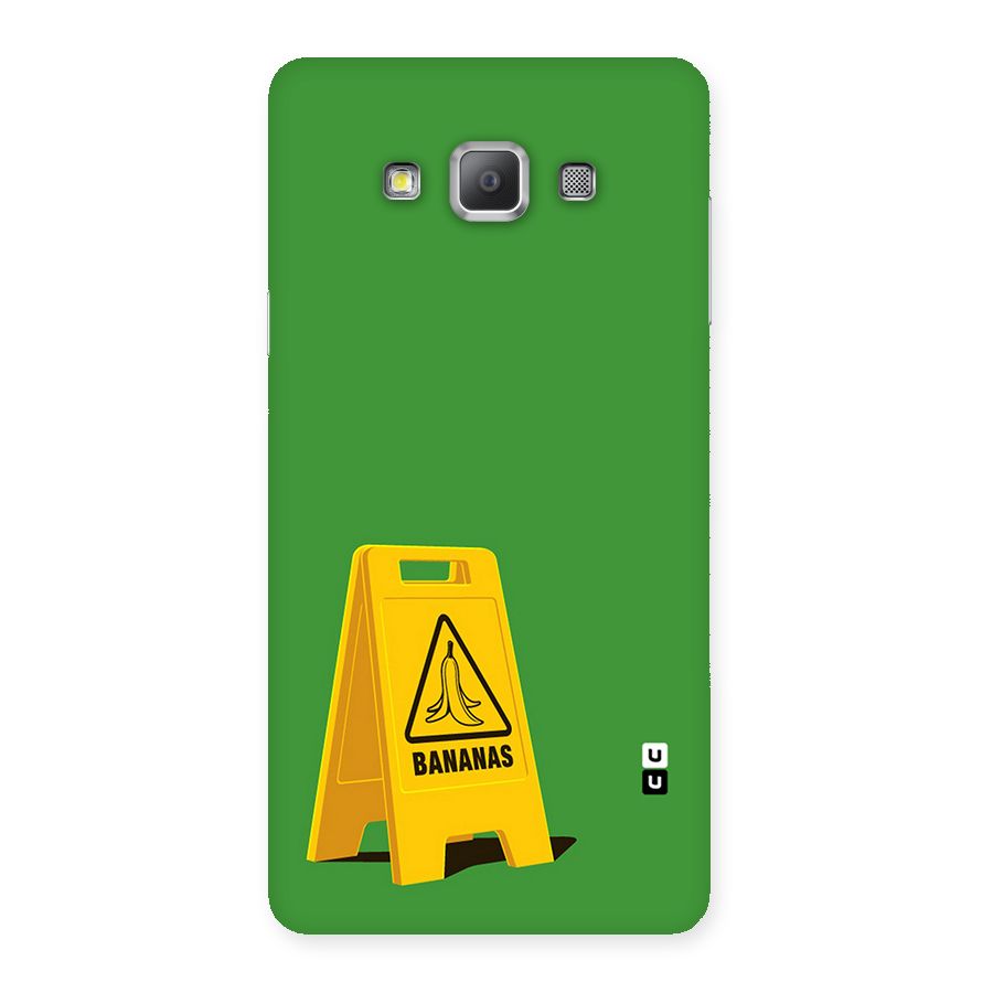 Simple Minimalist Bananas Back Case for Galaxy A7