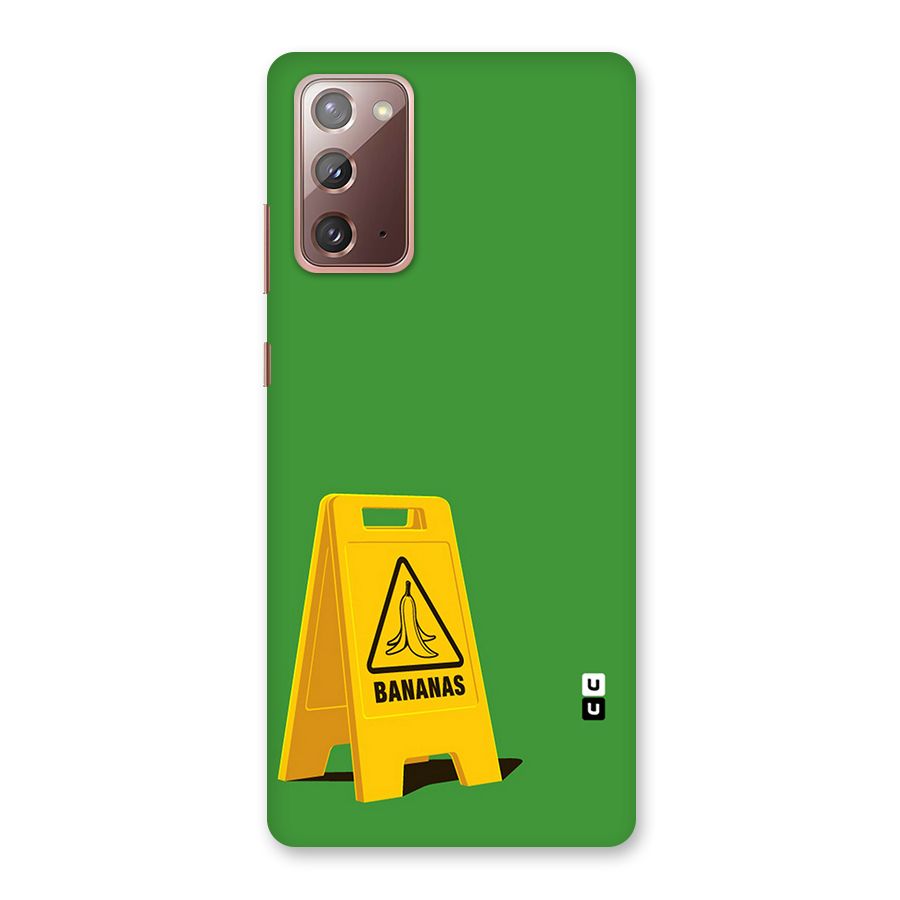 Simple Minimalist Bananas Back Case for Galaxy Note 20