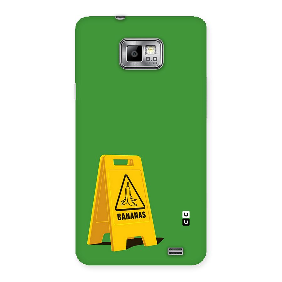 Simple Minimalist Bananas Back Case for Galaxy S2