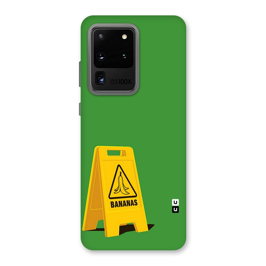 Simple Minimalist Bananas Back Case for Galaxy S20 Ultra
