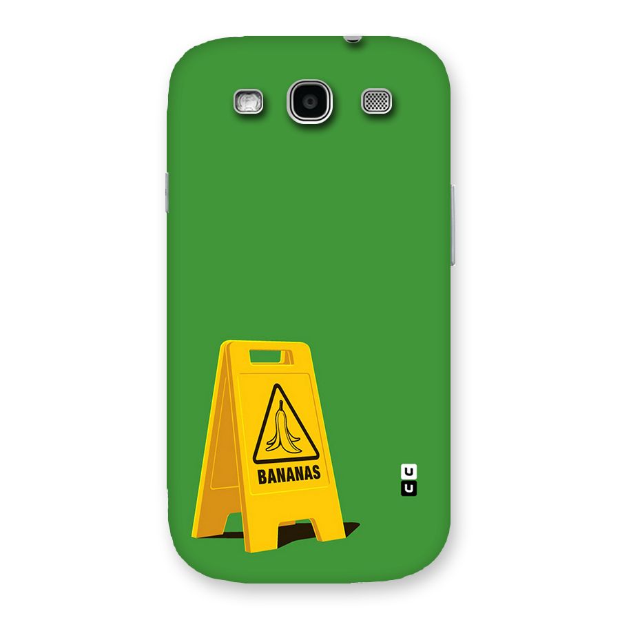 Simple Minimalist Bananas Back Case for Galaxy S3