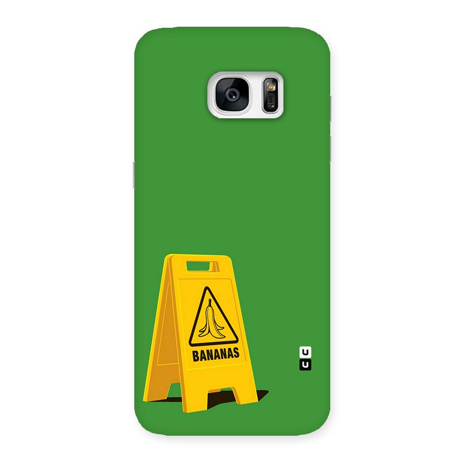 Simple Minimalist Bananas Back Case for Galaxy S7 Edge