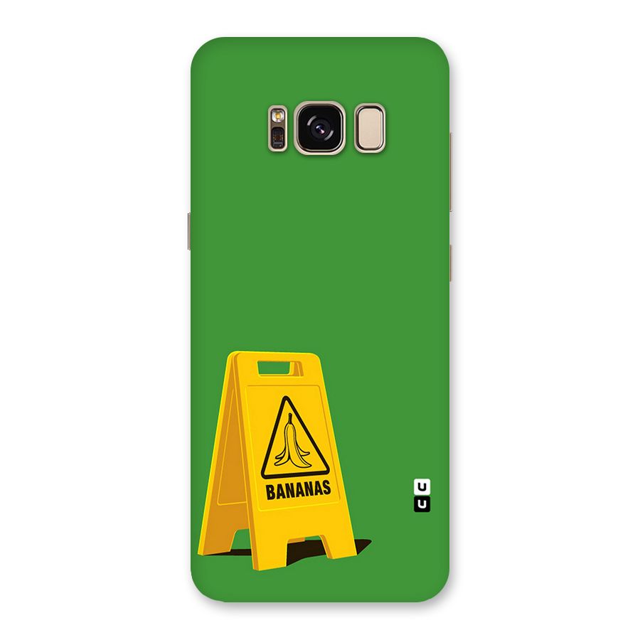 Simple Minimalist Bananas Back Case for Galaxy S8