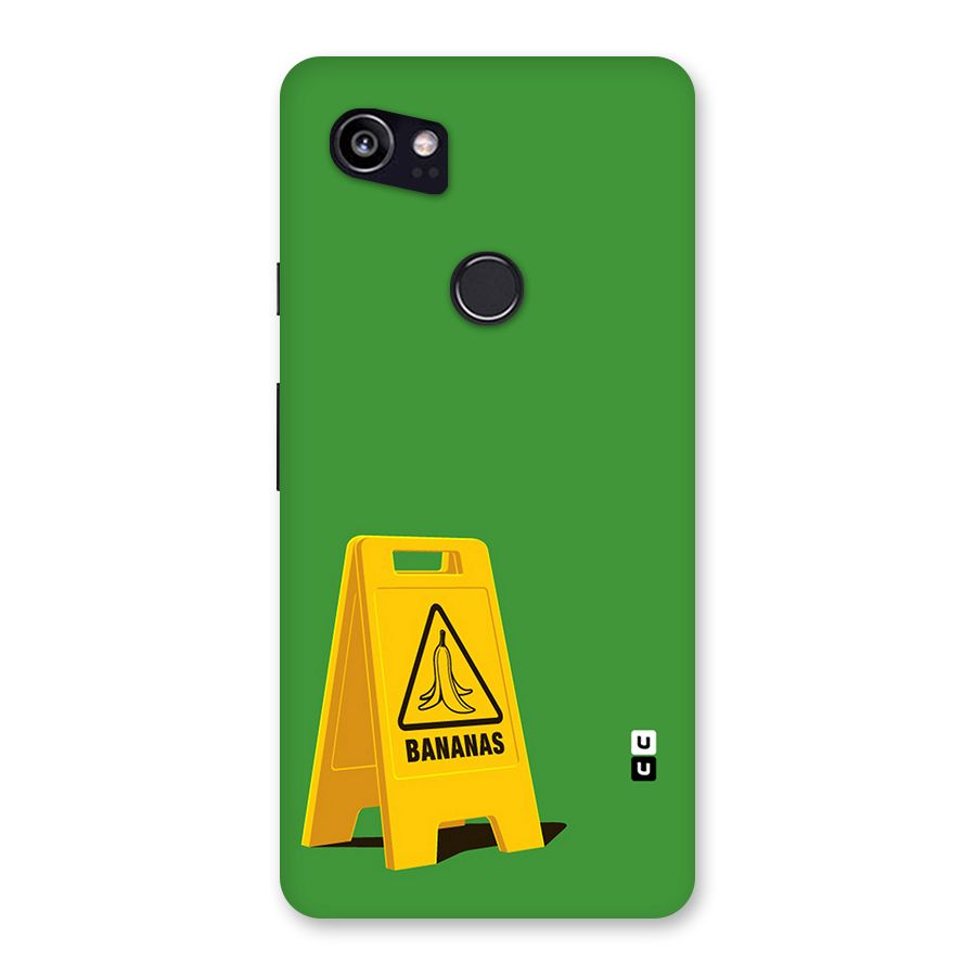 Simple Minimalist Bananas Back Case for Google Pixel 2 XL