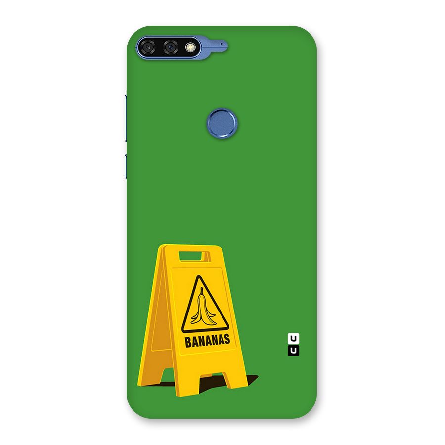 Simple Minimalist Bananas Back Case for Honor 7C